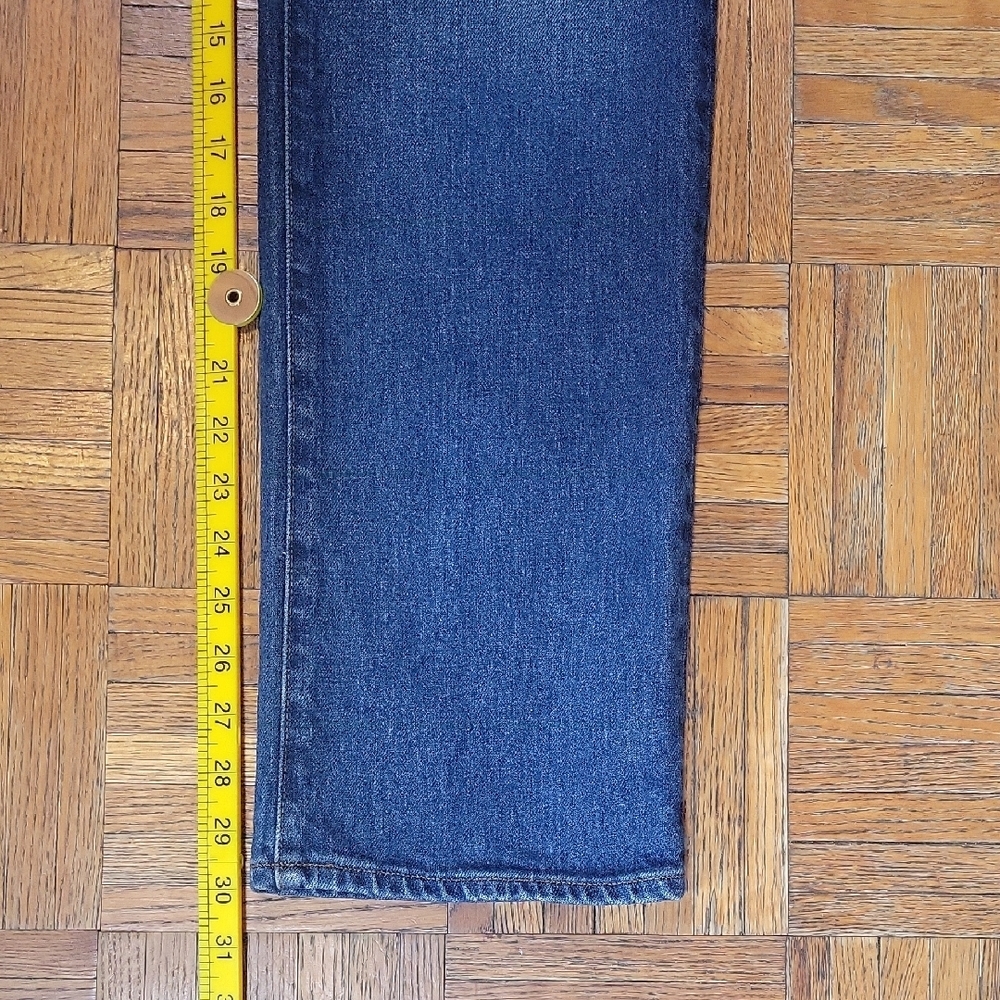 Madewell Mid Rise 90s Straight Leg Blue Denim Jeans Size 29 New without Tags - Picture 7 of 11